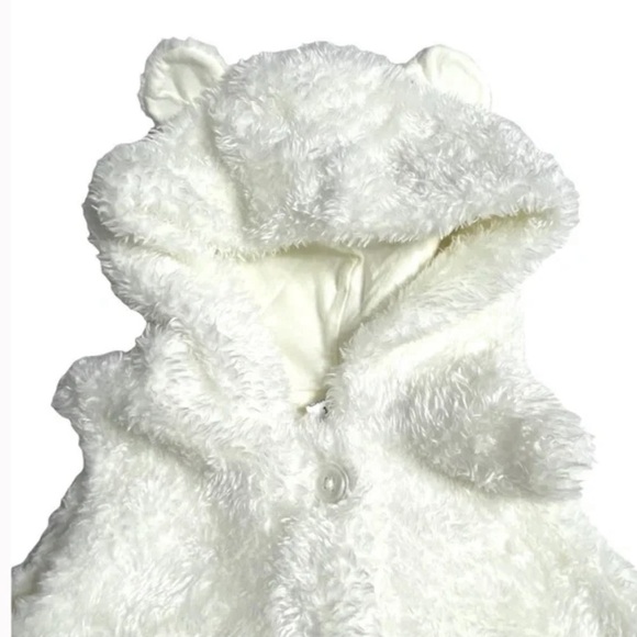 Harper Canyon Vest Wubby Teddy Ivory Teddy Ear Vest - Picture 2 of 7